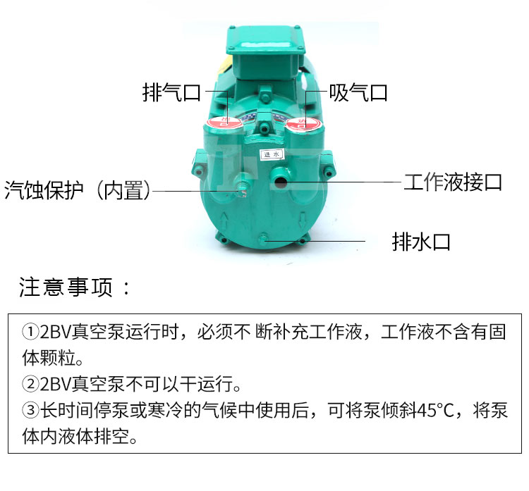 2BV水环式真空泵详情介绍